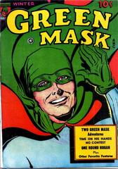 The Green Mask #4 15 (1945) Comic Books The Green Mask Prices