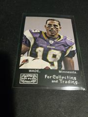 Bobby Wade #5 Football Cards 2008 Topps Mayo Prices