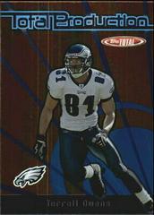 Terrell Owens #TP9 Football Cards 2005 Topps Total Production Prices