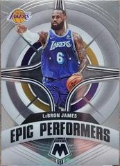 LeBron James #6 Basketball Cards 2021 Panini Mosaic Epic Performers Prices