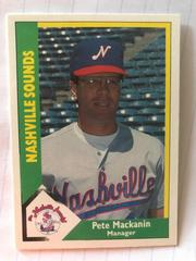 Pete Mackanin Baseball Cards 1990 CMC Nashville Sounds Prices