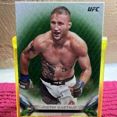Justin Gaethje [Green] #3 Ufc Cards 2018 Topps UFC Knockout Prices