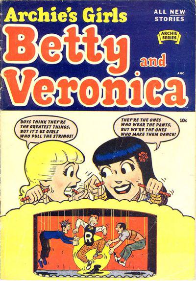 Archie's Girls Betty and Veronica #1 (1950) Comic Books Archie's Girls Betty and Veronica