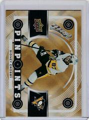 Sidney Crosby [Gold] #PP-2 Hockey Cards 2022 Upper Deck MVP Pinpoints Prices