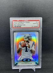 Cam Newton [Red Refractor] #10 Football Cards 2012 Topps Platinum Prices