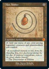 Mox Amber [Schematic Foil] Magic Brother's War Retro Artifacts Prices