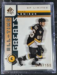 Mario Lemieux [Limited] #106 Hockey Cards 2001 SP Authentic Prices