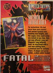 Back | Behold Avalon Marvel 1994 Ultra X-Men Fatal Attractions