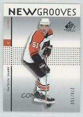Patrick Sharp Hockey Cards 2002 SP Game Used Prices