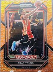 Trae Young [Handshake Deal] #1 Basketball Cards 2022 Panini Prizm Monopoly Prices