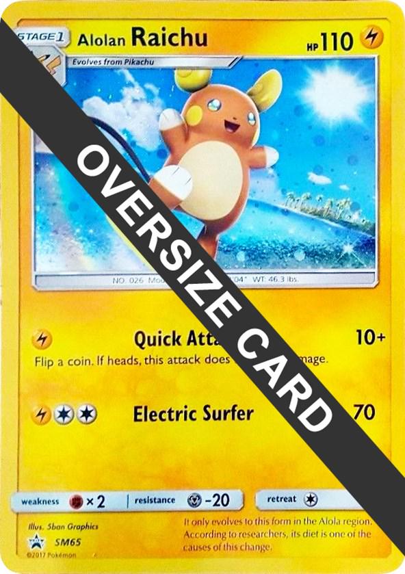 Alolan Raichu #SM65 Pokemon Promo