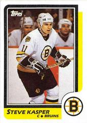 Steve Kasper #97 Hockey Cards 1986 Topps Prices