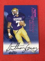 Anthony Gray Football Cards 1999 Skybox Premium Autographics Prices