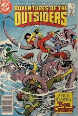 Adventures of the Outsiders [Newsstand] #37 (1986) Comic Books Adventures of the Outsiders Prices