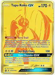 Carta Pokémon Tapu Koko GX (IT) em segunda mão durante 10 EUR em