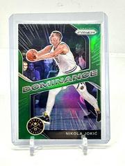 Nikola Jokic [Green] #19 Basketball Cards 2020 Panini Prizm Dominance Prices