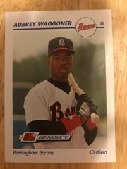 Aubrey Waggoner #72 Baseball Cards 1991 Impel Line Drive Pre Rookie AA Prices
