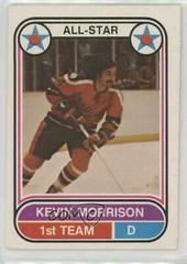 Kevin Morrison #63 Hockey Cards 1975 O-Pee-Chee WHA Prices