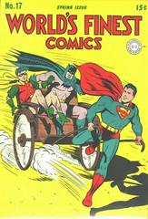 World's Finest Comics #17 (1945) Comic Books World's Finest Comics Prices
