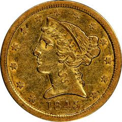 1845 O Coins Liberty Head Half Eagle Prices