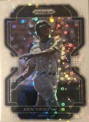 Ken Griffey Jr. [White Donut Circles Prizm] Baseball Cards 2022 Panini Prizm Prices