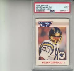 Kellen Winslow Football Cards 1988 Kenner Starting Lineup Prices