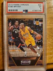 Kobe Bryant Basketball Cards 2015 Panini Threads Prices