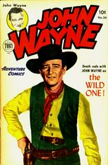 John Wayne Adventure Comics #30 (1955) Comic Books John Wayne Adventure Comics Prices