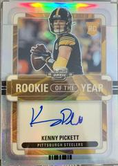 Kenny Pickett [Rookie of the Year Autograph Holo] Football Cards 2022 Panini Contenders Optic Rookie of the Year Prices