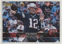 Tom Brady #161 Football Cards 2016 Panini Instant NFL Prices