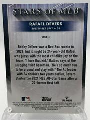 Back Of Card | Rafael Devers Baseball Cards 2022 Topps Stars of MLB