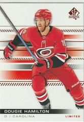 Dougie Hamilton [Limited Red] Hockey Cards 2019 SP Authentic Prices
