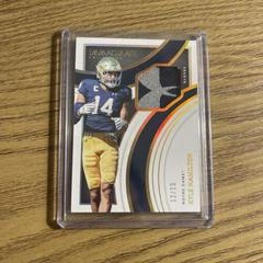 Kyle Hamilton [Gold] #IG-KHA Football Cards 2022 Panini Immaculate Collegiate Gloves Prices