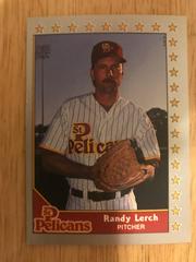 Randy Lerch #23 Baseball Cards 1990 Pacific Senior League Prices