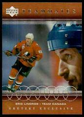 Eric Lindros Hockey Cards 1999 Upper Deck Gretzky Exclusives Prices