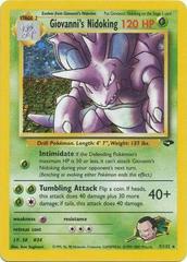 Pokmon TCG Giovanni´s Nidoking Gym Challenge 7 Holo Unlimited Holo