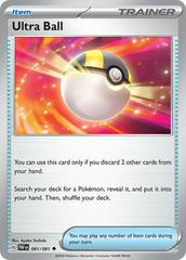 Ultra Ball #91 Pokemon Paldean Fates Prices