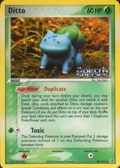 Ditto (Bulbasaur) [Reverse Holo] Pokemon Delta Species Prices