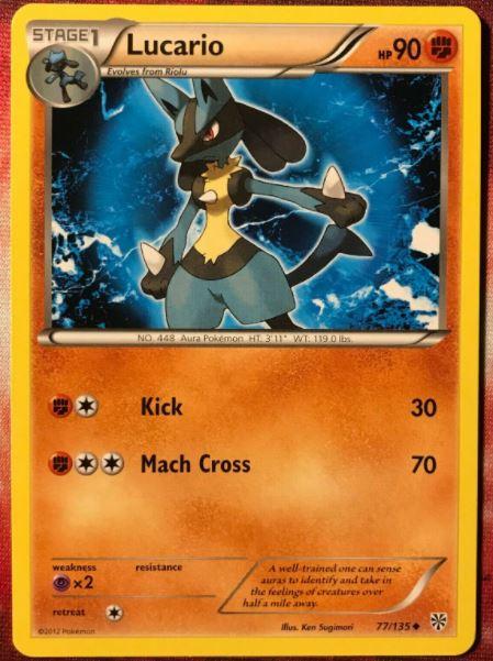 Lucario #77 Prices | Pokemon Plasma Storm | Pokemon Cards