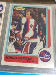 Randy Carlyle Hockey Cards 1986 O-Pee-Chee Prices