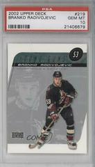 Branko Radivojevic #219 Hockey Cards 2002 Upper Deck Prices