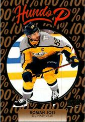Roman Josi [Gold] Hockey Cards 2021 Upper Deck Hundo P Prices