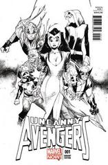 Uncanny Avengers [Silvestri Sketch] #1 (2012) Comic Books Uncanny Avengers Prices