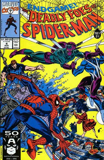 Deadly Foes of Spider-Man #4 (1991) Comic Books Deadly Foes of Spider-Man