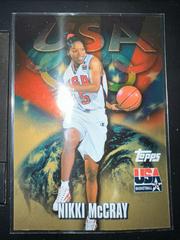 Nikki McCray Basketball Cards 2000 Topps Team USA Women's National Team Prices