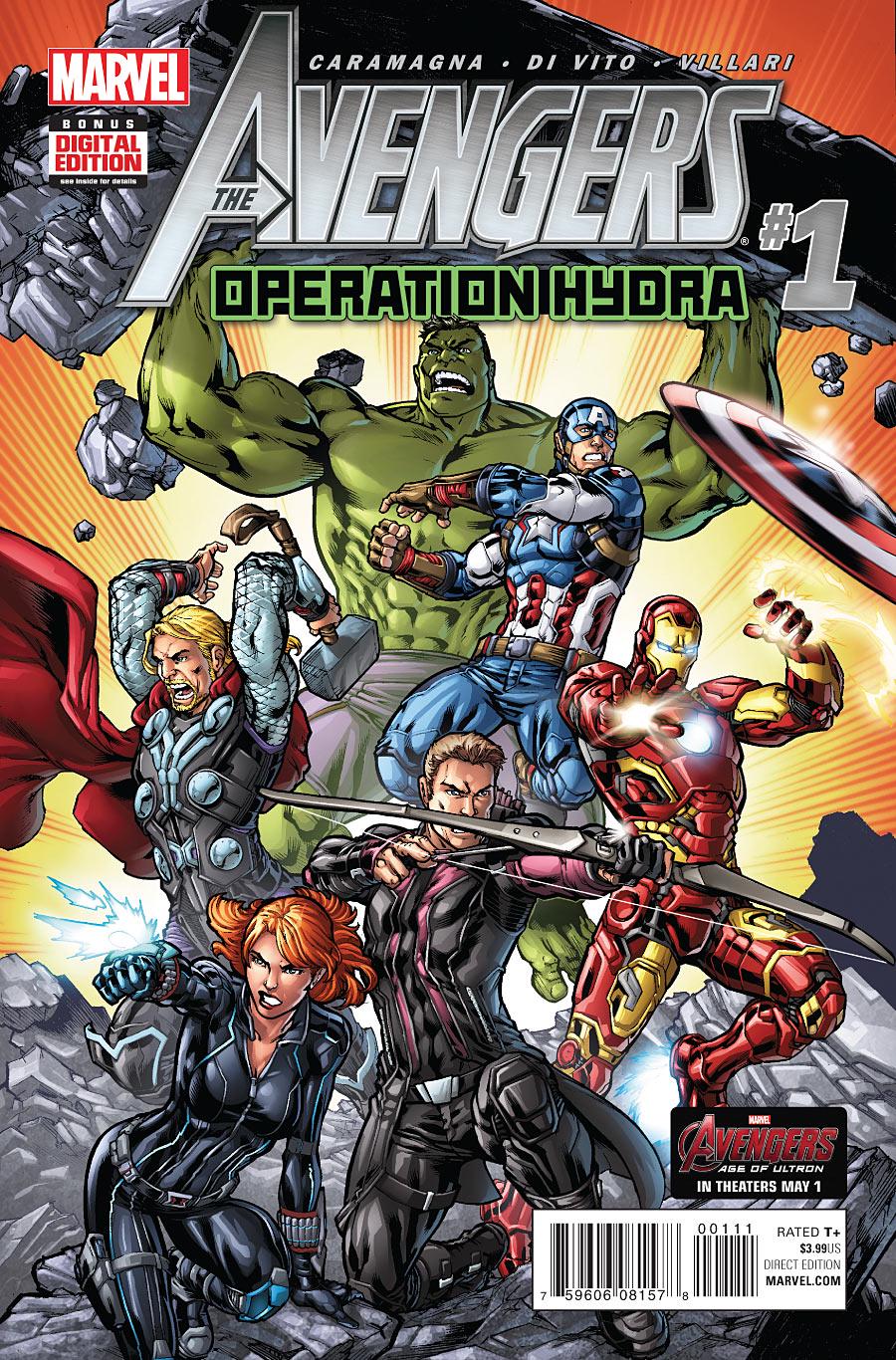 Avengers: Operation Hydra #1 (2015) Comic Books The Avengers: Operation Hydra