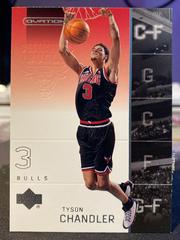 Tyson Chandler #8 Basketball Cards 2002 Upper Deck Ovation Prices