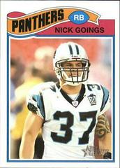 Nick Goings #316 Football Cards 2005 Topps Heritage Prices