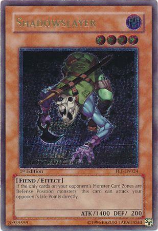 Shadowslayer [Ultimate Rare 1st Edition] FET-EN024 YuGiOh Flaming Eternity