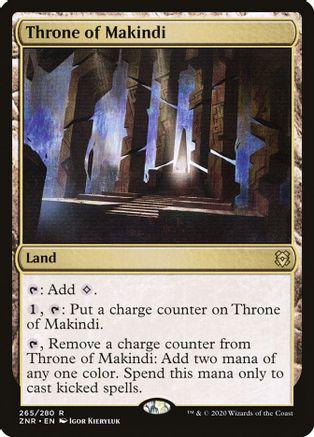 Throne of Makindi [Foil] Magic Zendikar Rising